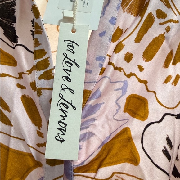 For Love And Lemons Multicolor Patterned Dress - Picture 8 of 8